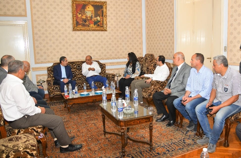 جانب من الزيارة