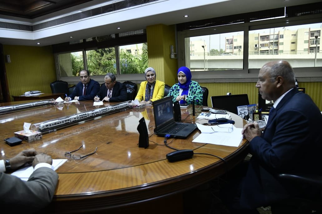 اجتماع وزير النقل مع أمين عام منتدى النقل الدوليITF عبر تقنية الفيديو الكونفرانس