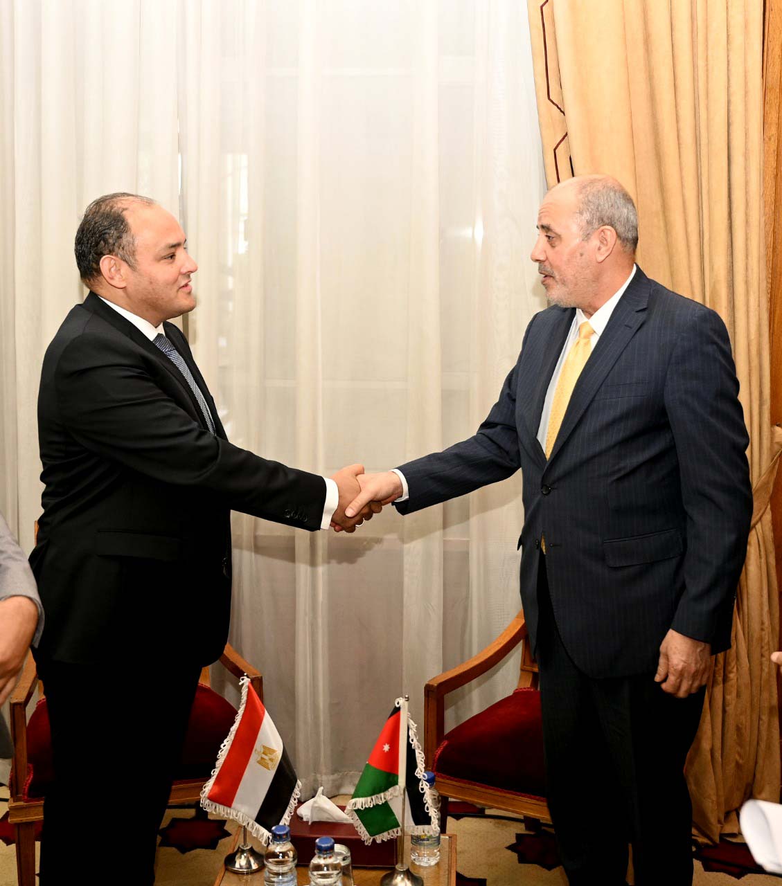 حركة التبادل التجاري بين مصر والأردن