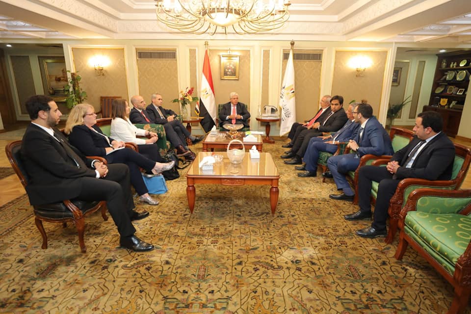 بحث إنشاء فرع لجامعة كوين مارجريت البريطانية بالعاصمة الإدارية الجديدة