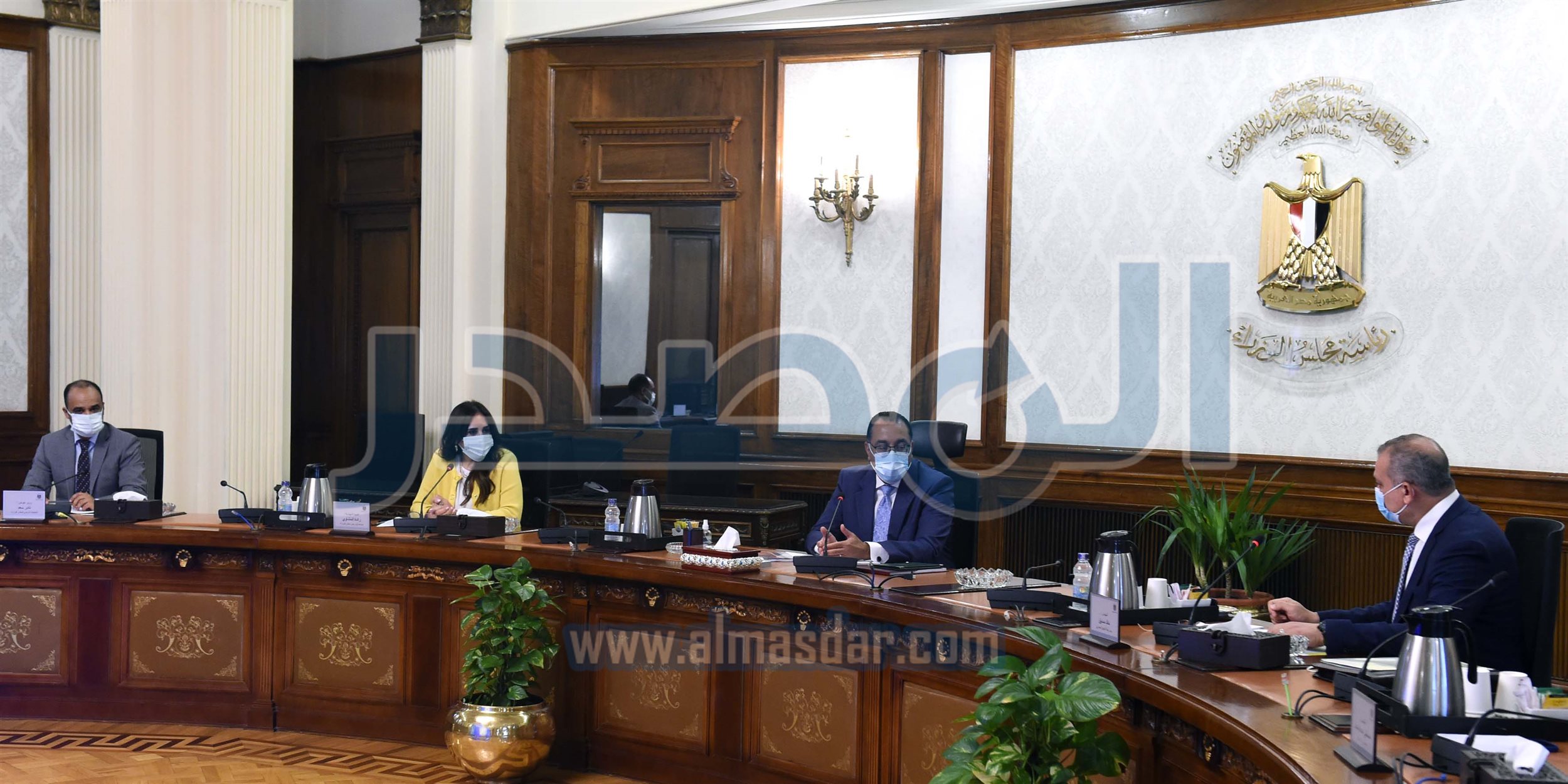 اجتماع رئيس الوزراء بشأن مشروعات صندوق التنمية الحضرية