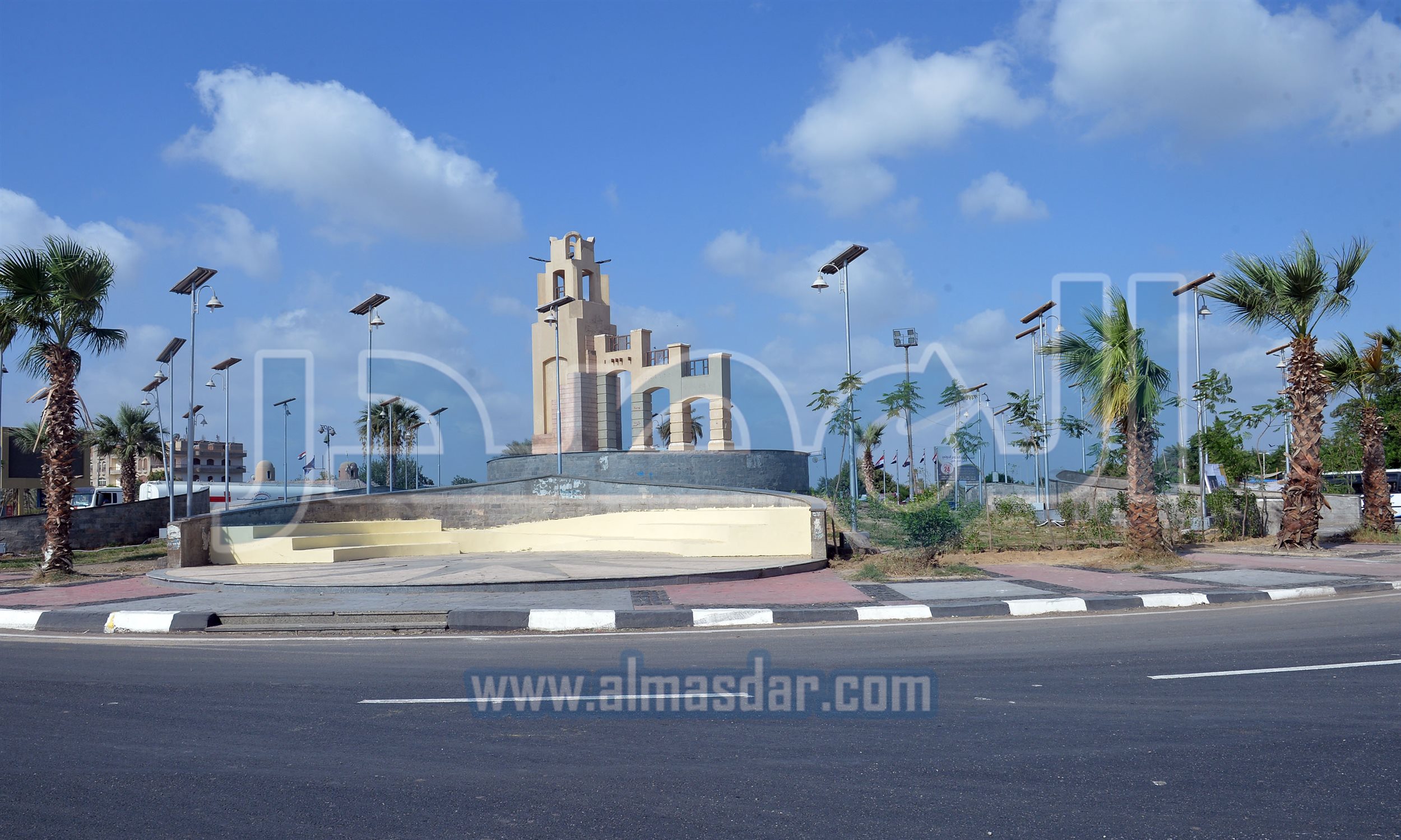 رئيس الوزراء يتفقد تطوير ميدان مدخل الفيوم‎‎