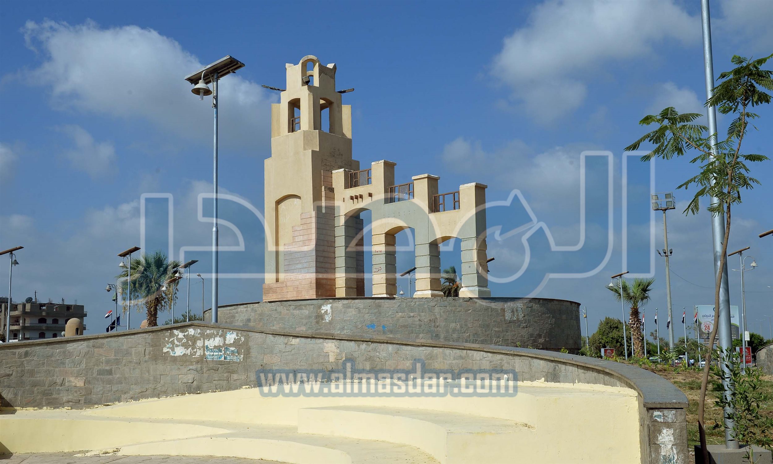 رئيس الوزراء يتفقد تطوير ميدان مدخل الفيوم‎‎