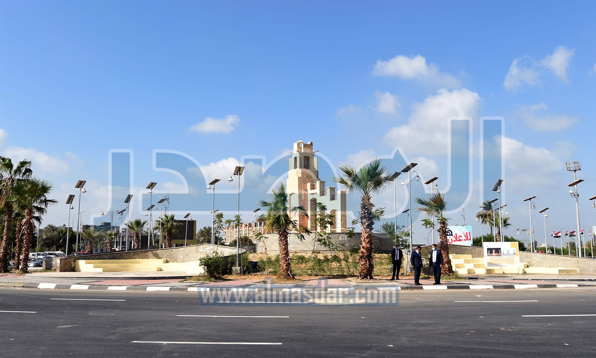 رئيس الوزراء يتفقد تطوير ميدان مدخل الفيوم‎‎