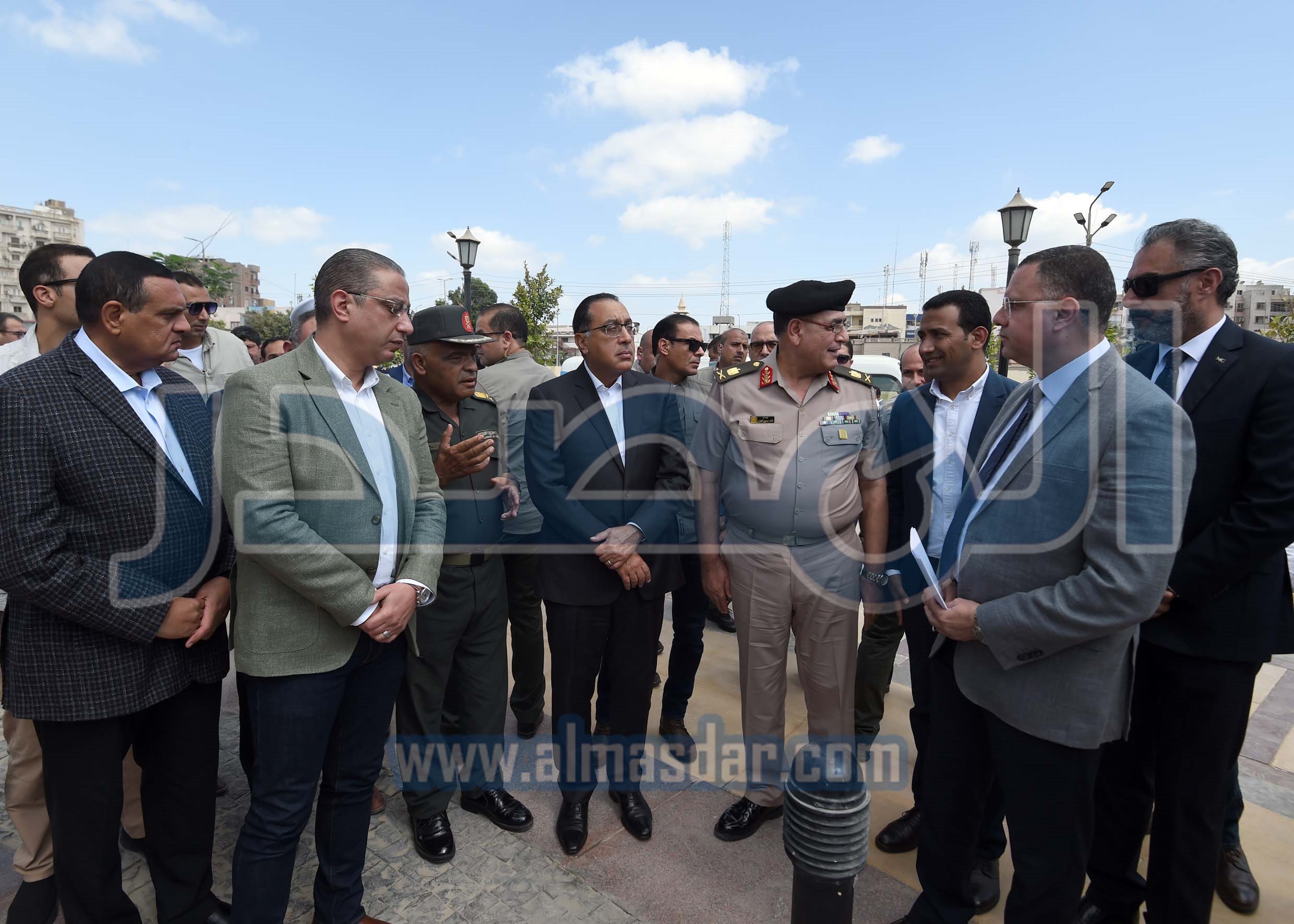 رئيس الوزراء يتفقد اعمال تطوير منطقة السواقي بمدينة الفيوم