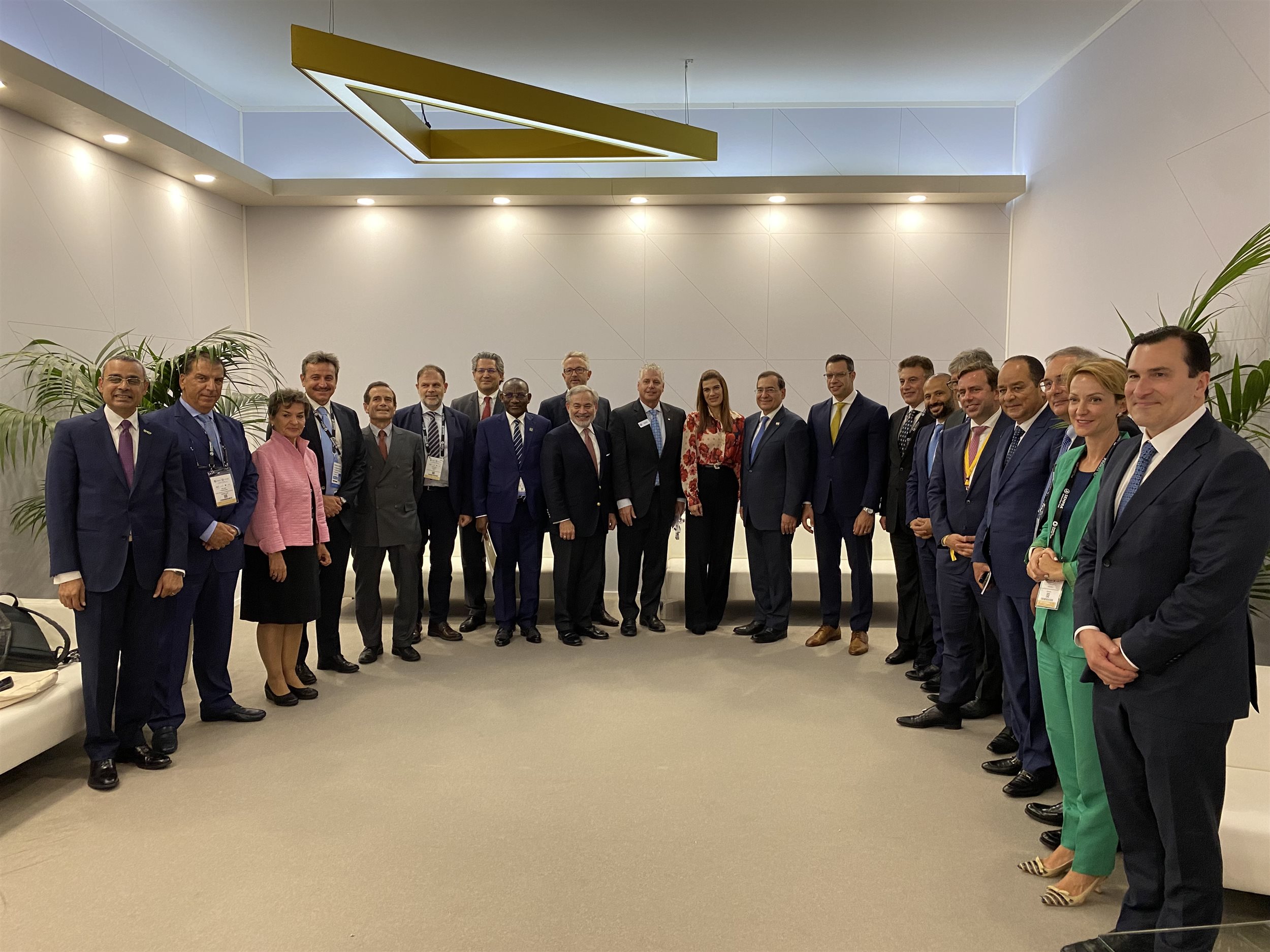 اجتماع المائدة المستديرة الثانى لمنتدي غاز شرق المتوسط 