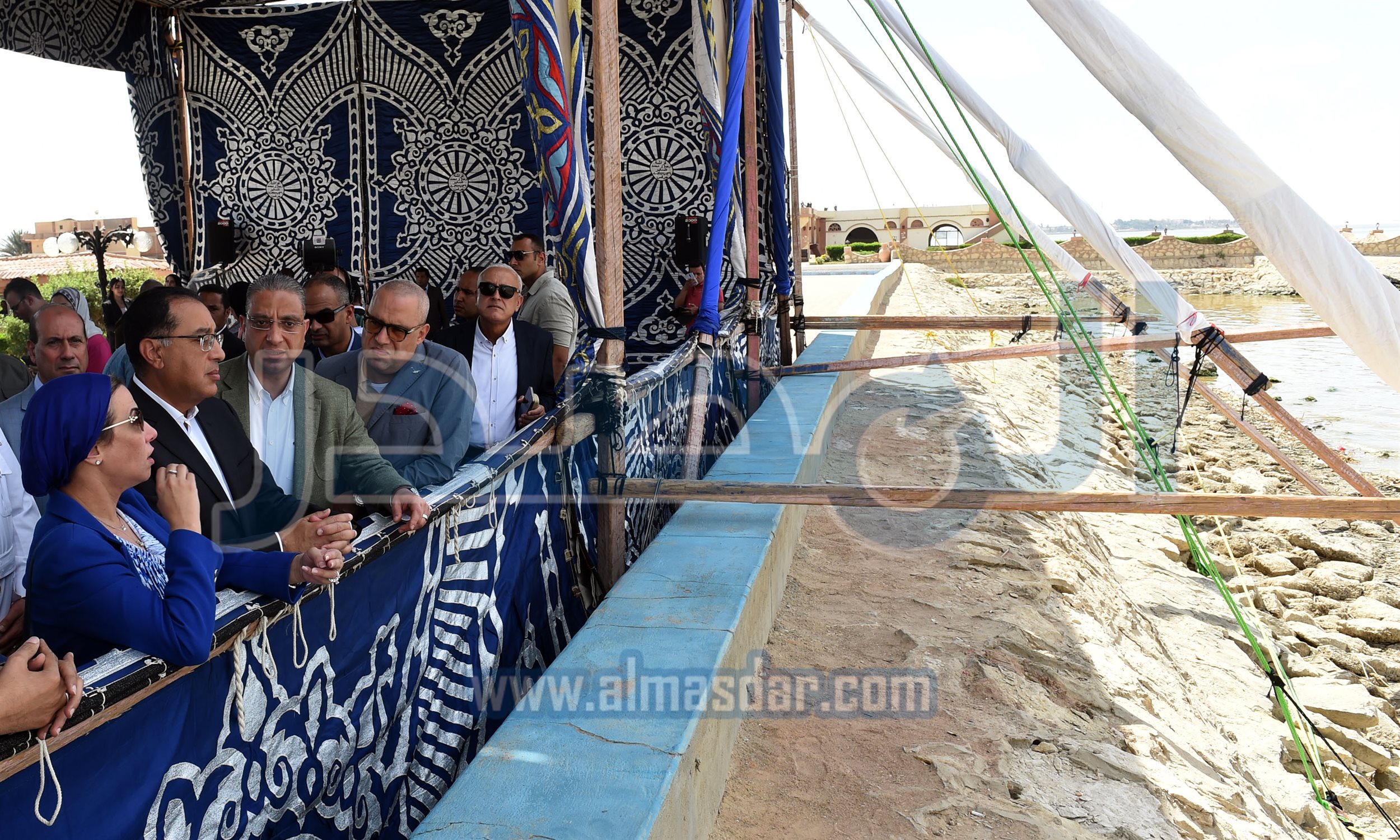 رئيس الوزراء يتفقَّد بحيرة قارون