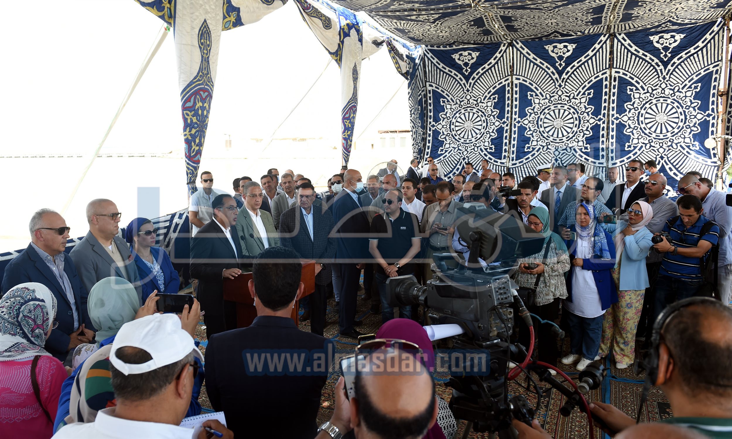 جانب من المؤتمر الصحفي