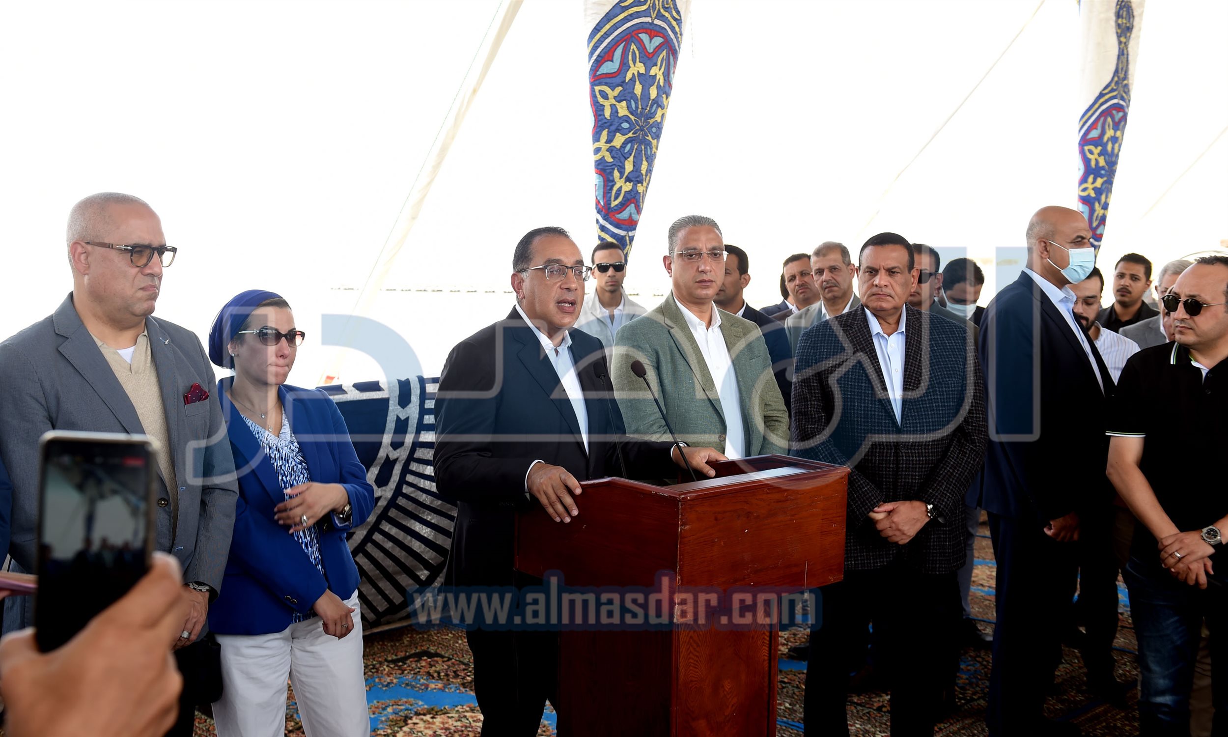 جانب من المؤتمر الصحفي