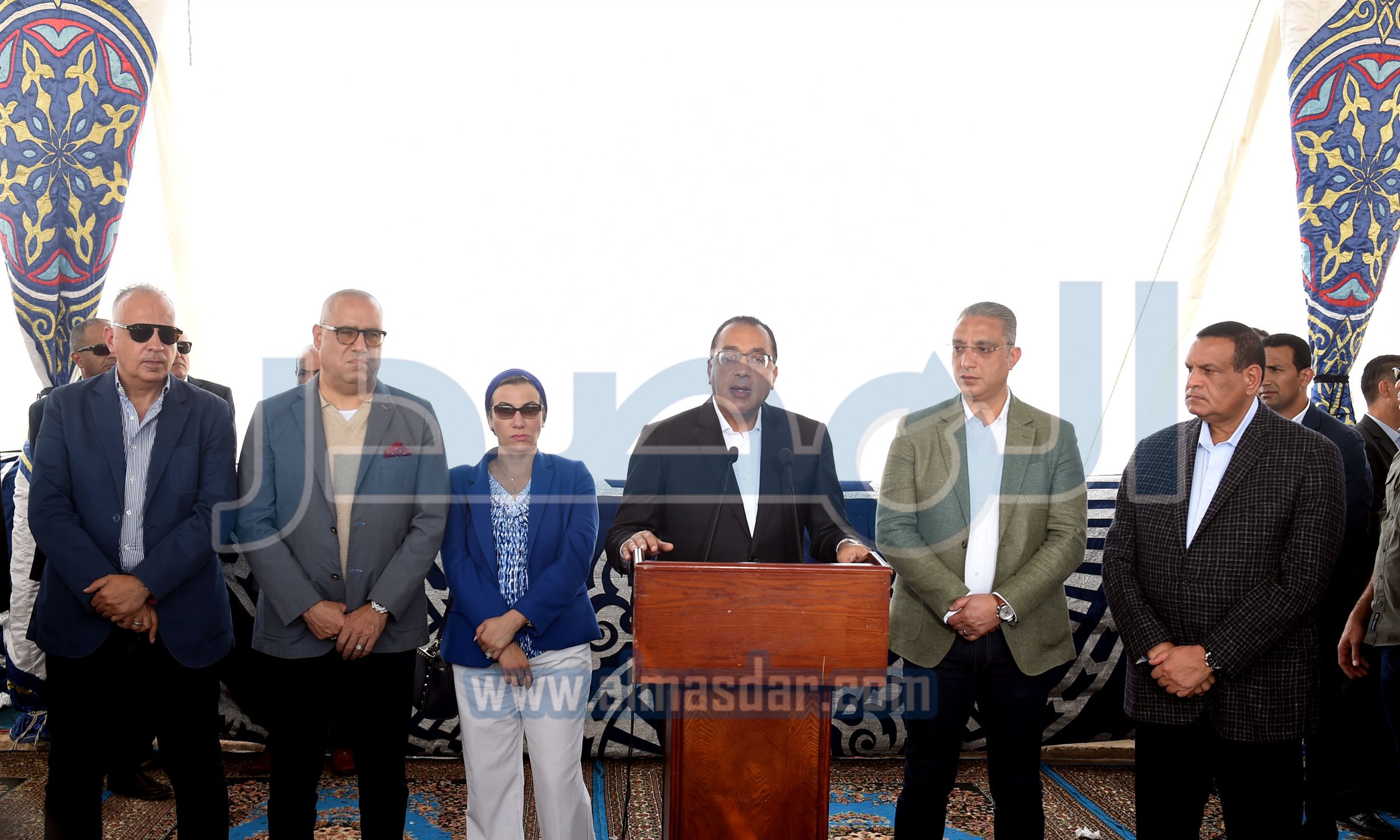 جانب من المؤتمر الصحفي