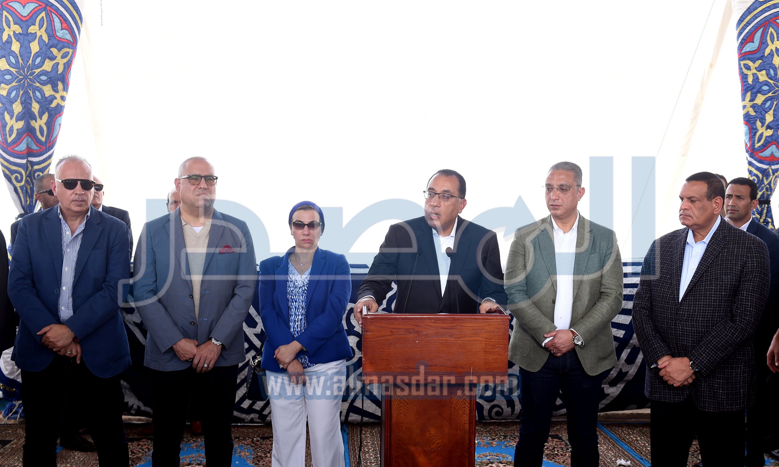 جانب من المؤتمر الصحفي