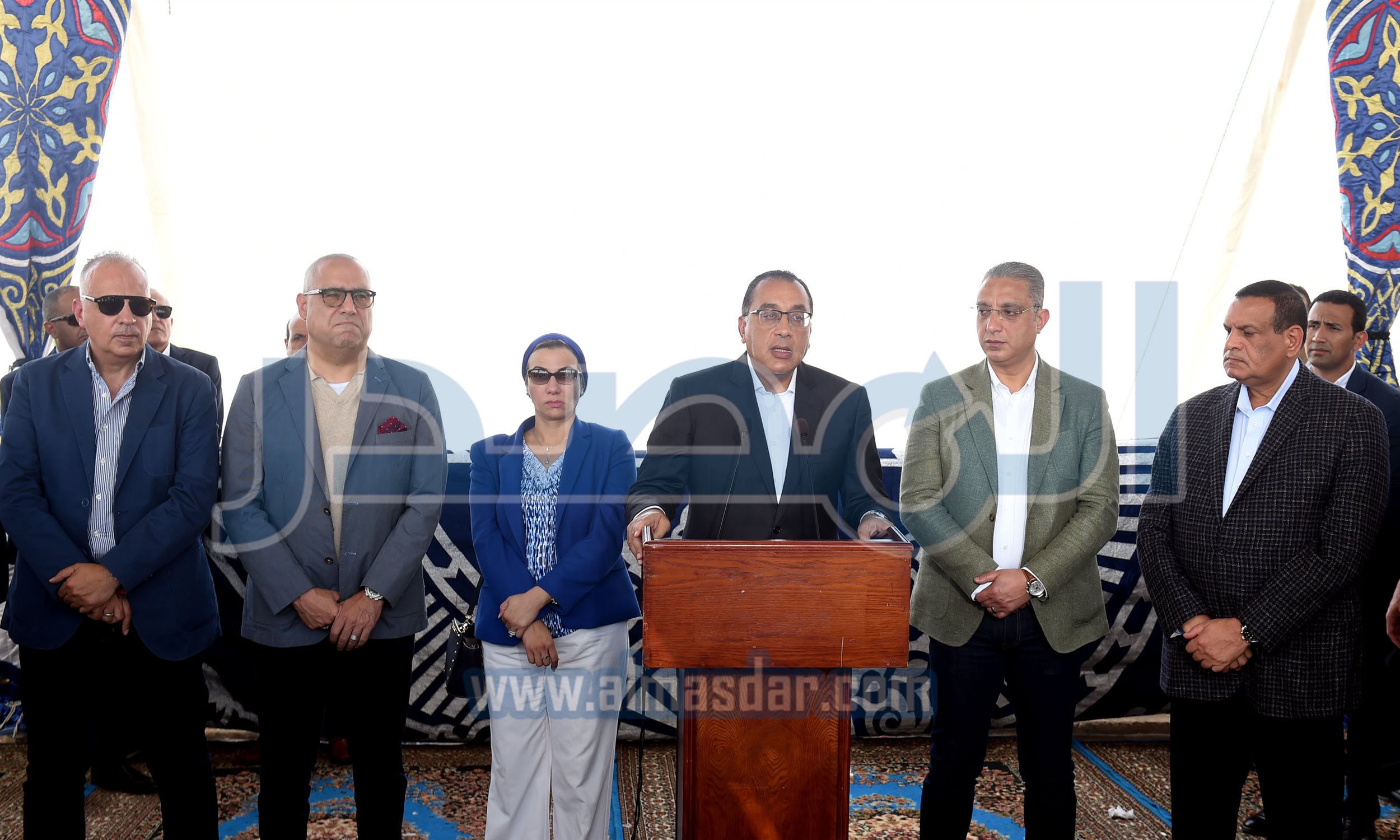 جانب من المؤتمر الصحفي