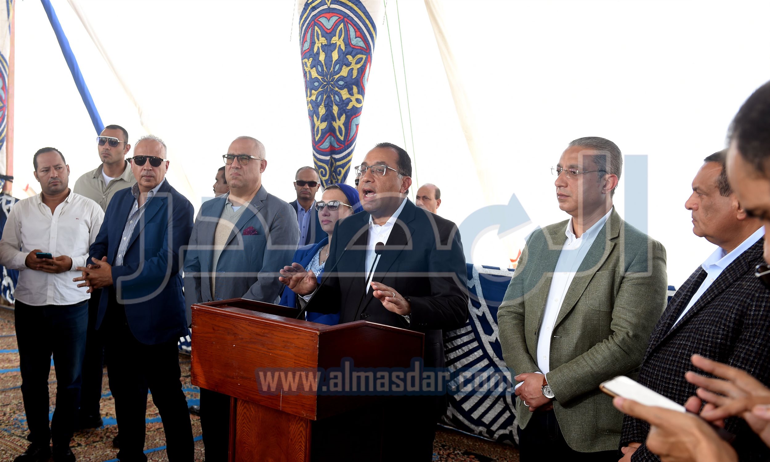 جانب من المؤتمر الصحفي