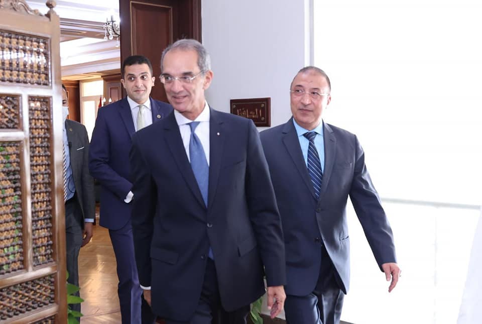 بحث مجالات التعاون المشترك لتطوير المؤسسى الرقمى