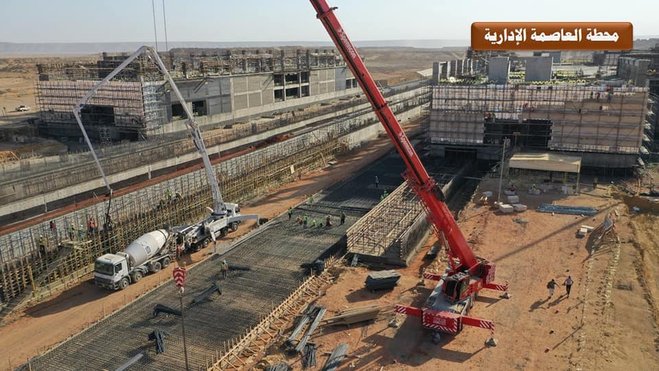 مشروع الخط الأول للقطار الكهربائي السريع من العين السخنة حتي محطة محمد نجيب