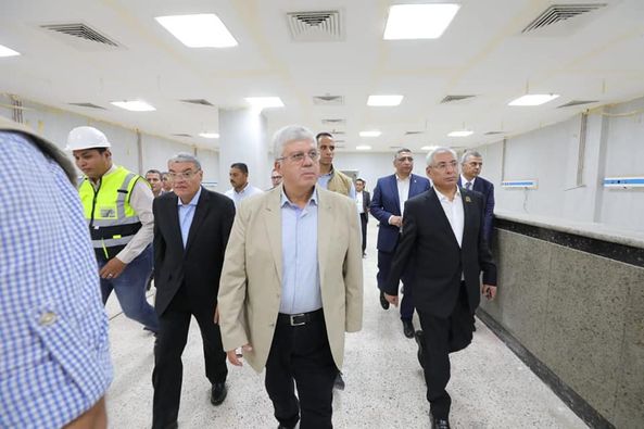 وزير التعليم العالي يتفقد عددًا من المنشآت الطبية الجديدة 