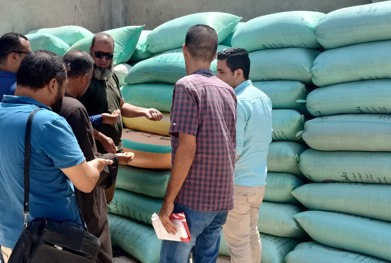 استلام مصانع الأعلاف للذرة الأصفر تفعيلا لمنظومة الزراعة التعاقدية