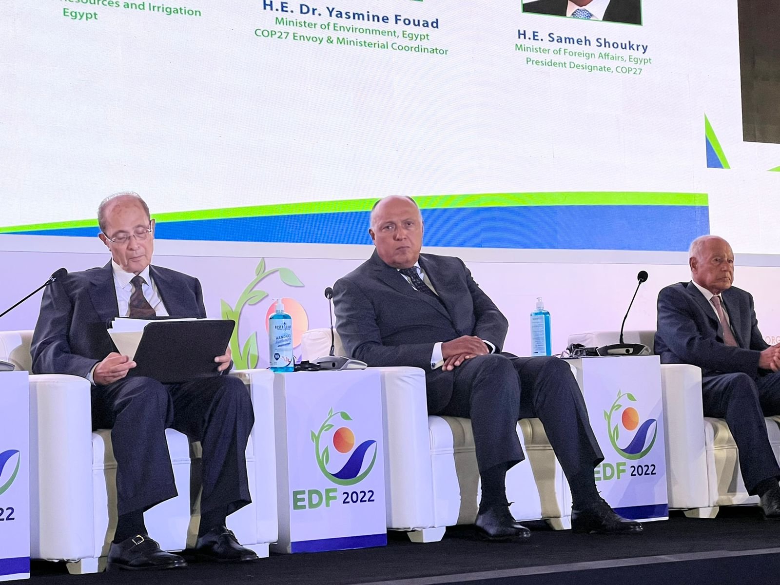 وزير الخارجية يُشارك في افتتاح منتدى البيئة والتنمية لعام 2022