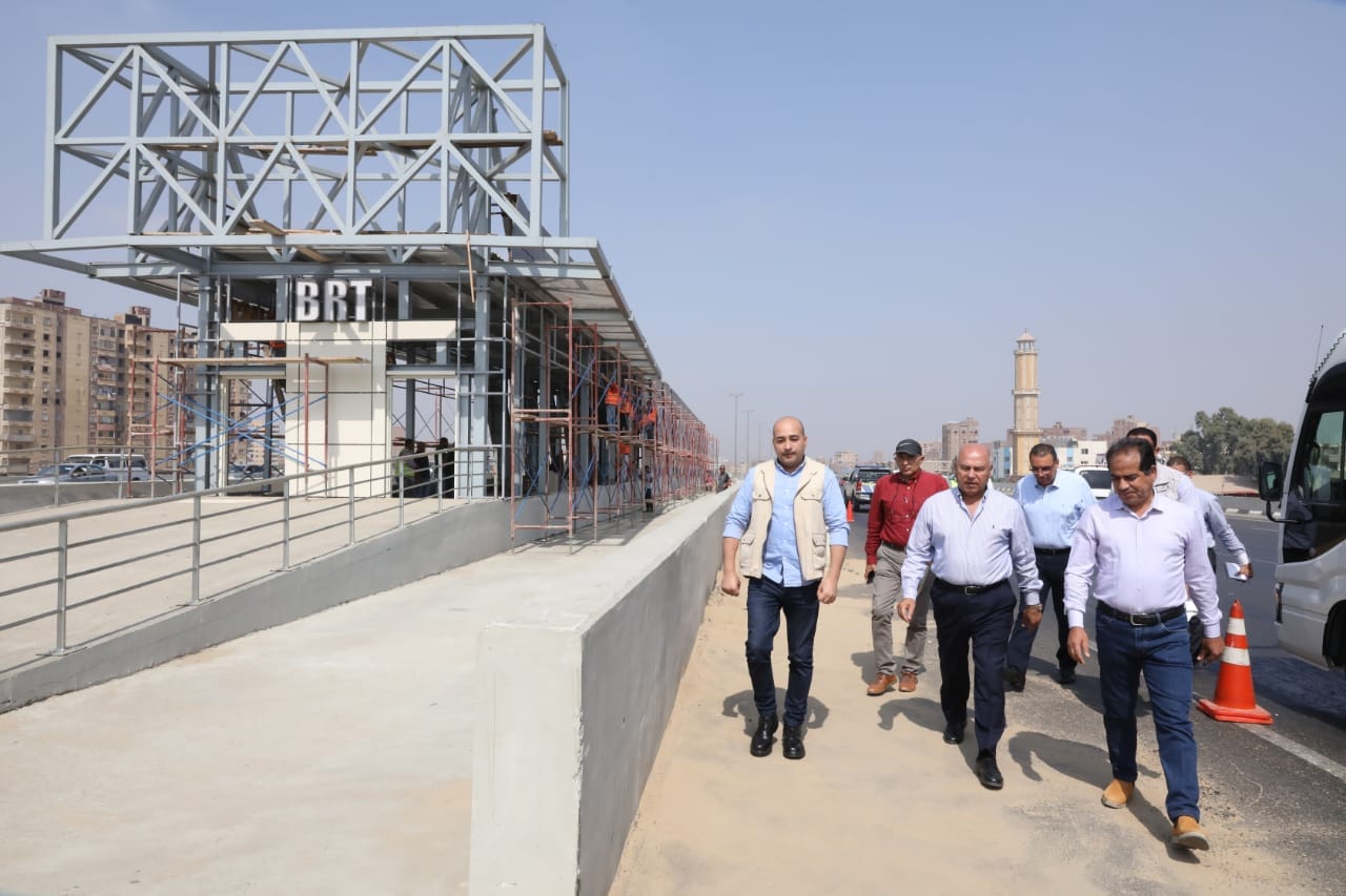 جولة تفقدية لمتابعة مشروع تطوير وتوسعة الطريق الدائري