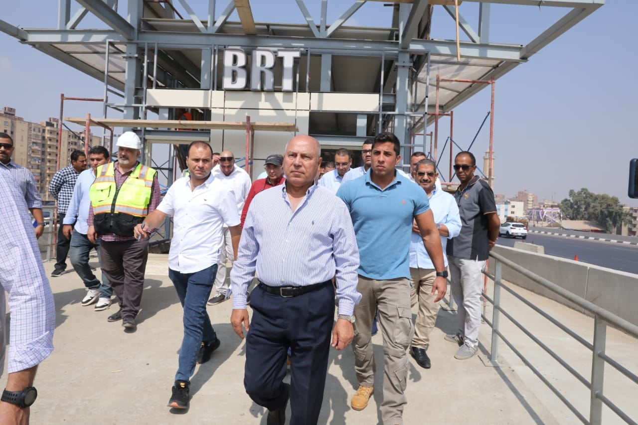 جولة تفقدية لمتابعة مشروع تطوير وتوسعة الطريق الدائري