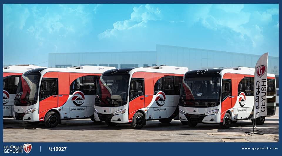 مشروع القطار الكهربائي الخفيف LRT والعربات