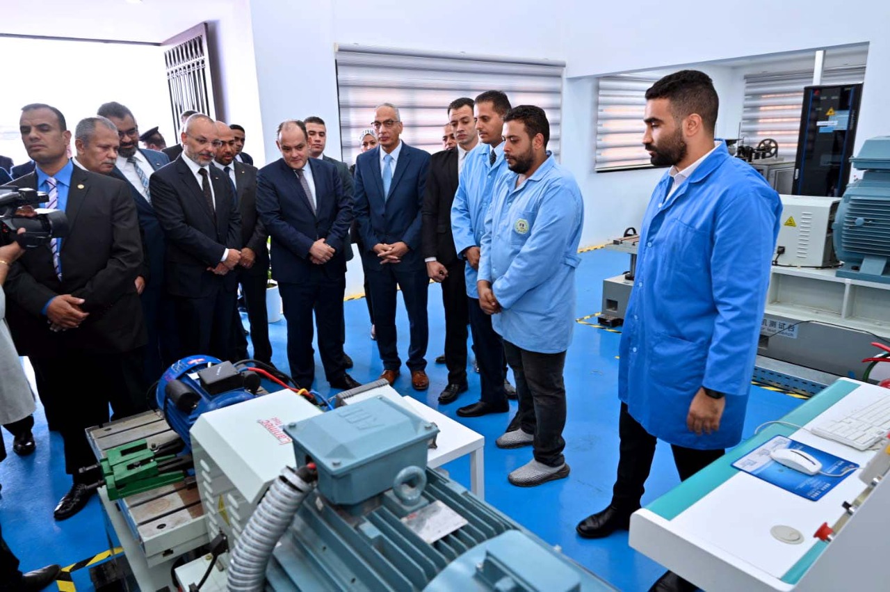 افتتاح أحدث معمل لفحص المحركات الكهربائية