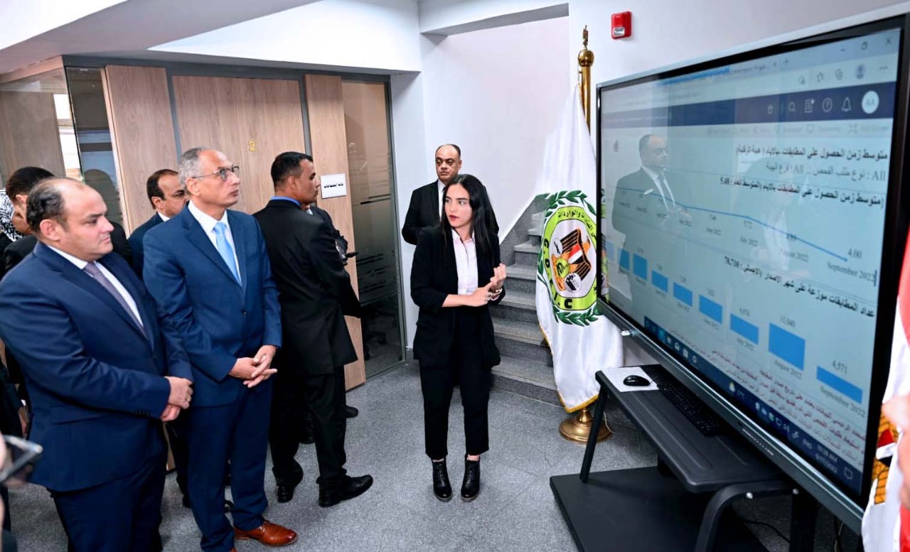 جانب من افتتاح منطقة شجرة السيدة العذراء مريم