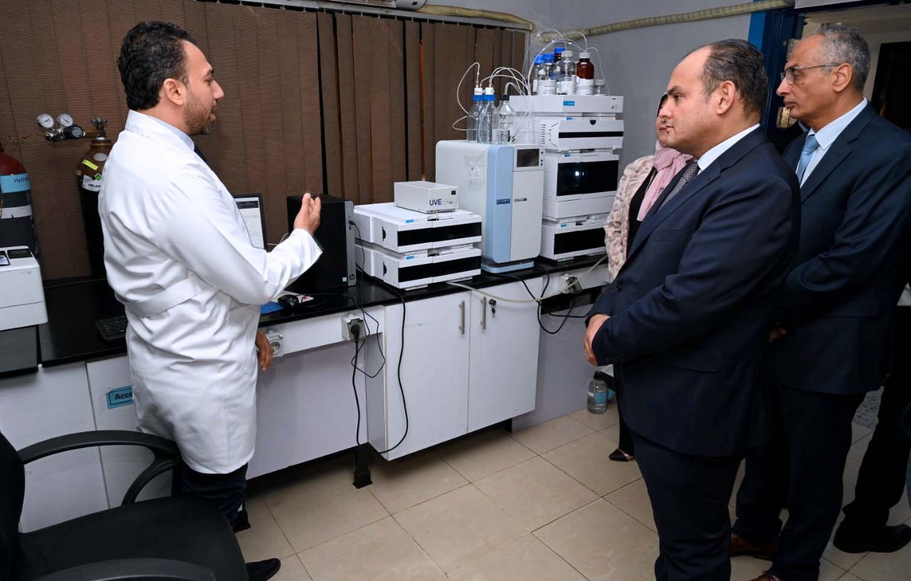 جانب من افتتاح منطقة شجرة السيدة العذراء مريم