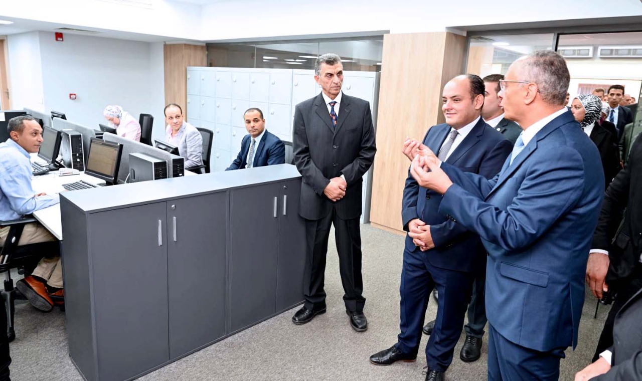 جانب من افتتاح منطقة شجرة السيدة العذراء مريم