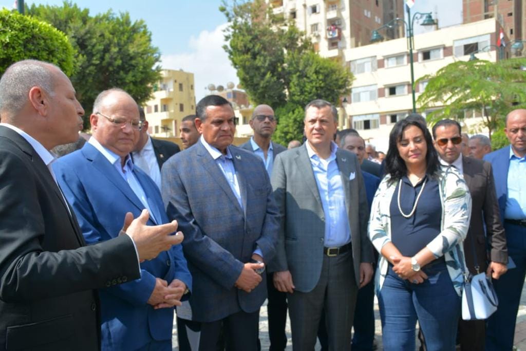 جانب من افتتاح منطقة شجرة السيدة العذراء مريم