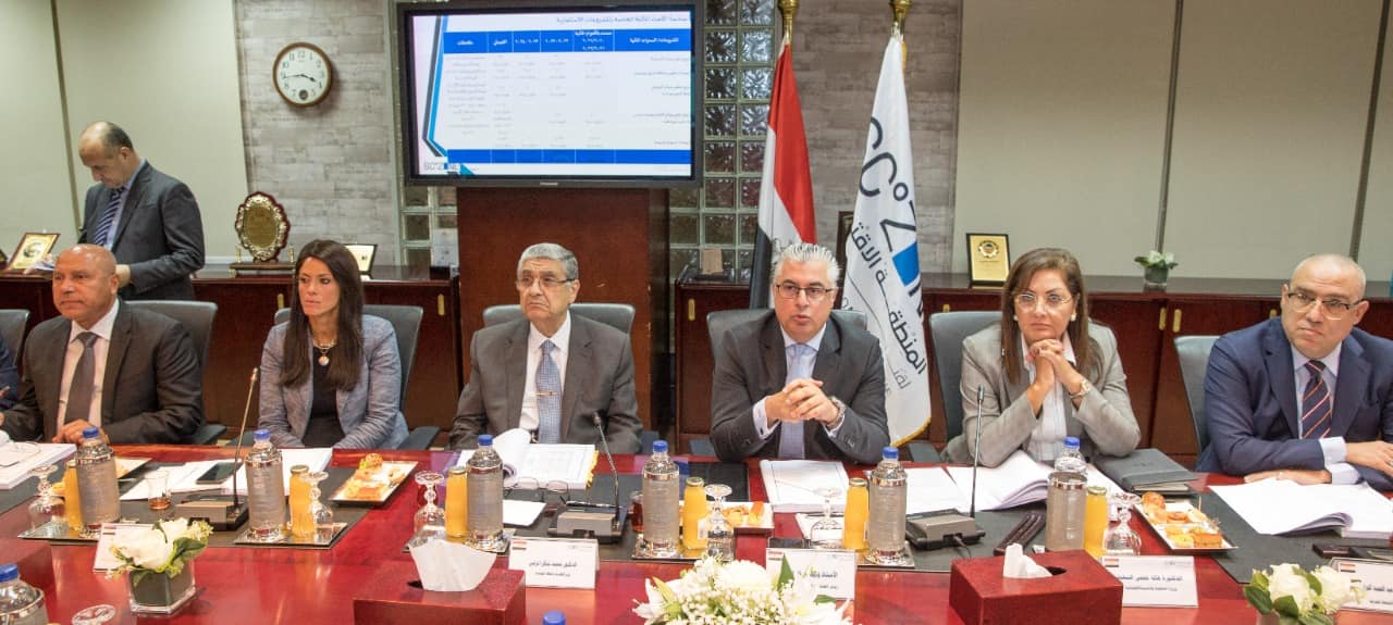 اول اجتماع لمجلس إدارة الهيئة الاقتصادية لقناة السويس للعام المالي الحالي 2022-2023