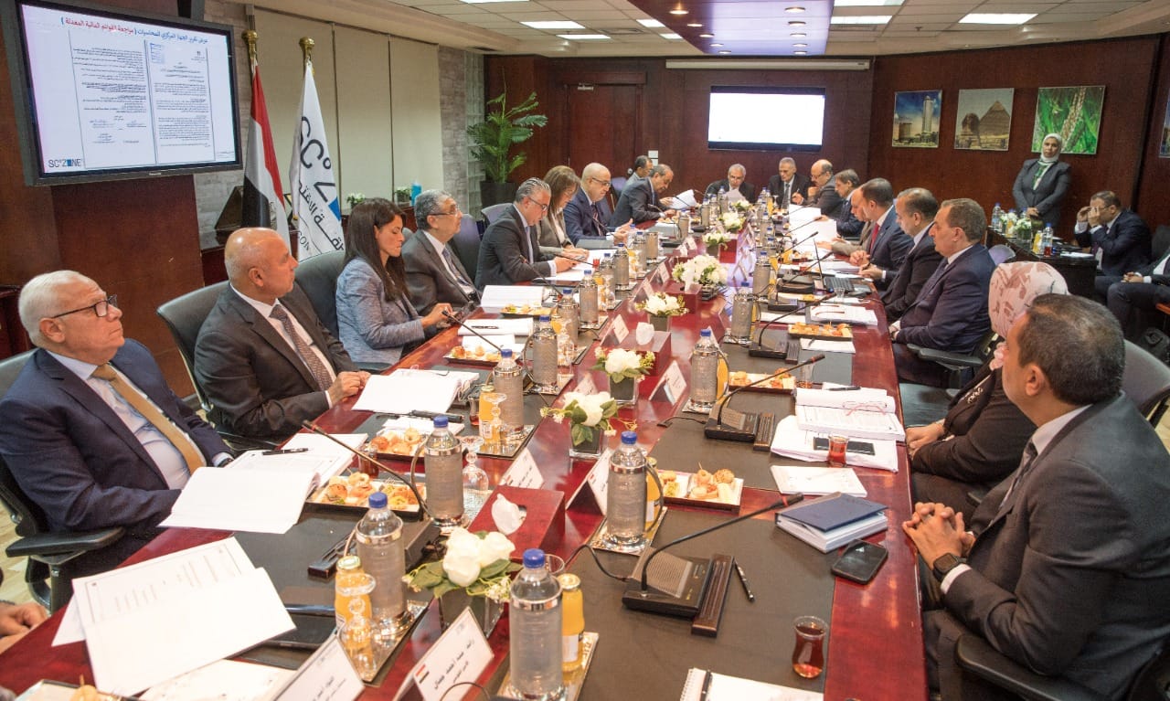 اول اجتماع لمجلس إدارة الهيئة الاقتصادية لقناة السويس للعام المالي الحالي 2022-2023