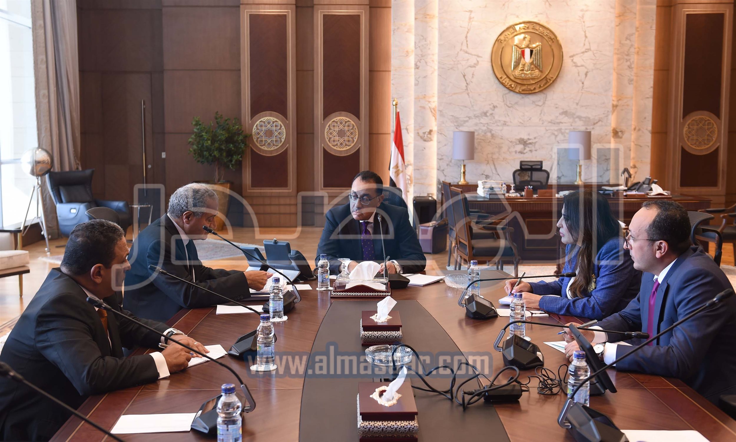 اجتماع متابعة موقف الأرصدة الاستراتيجية من السلع الأساسية