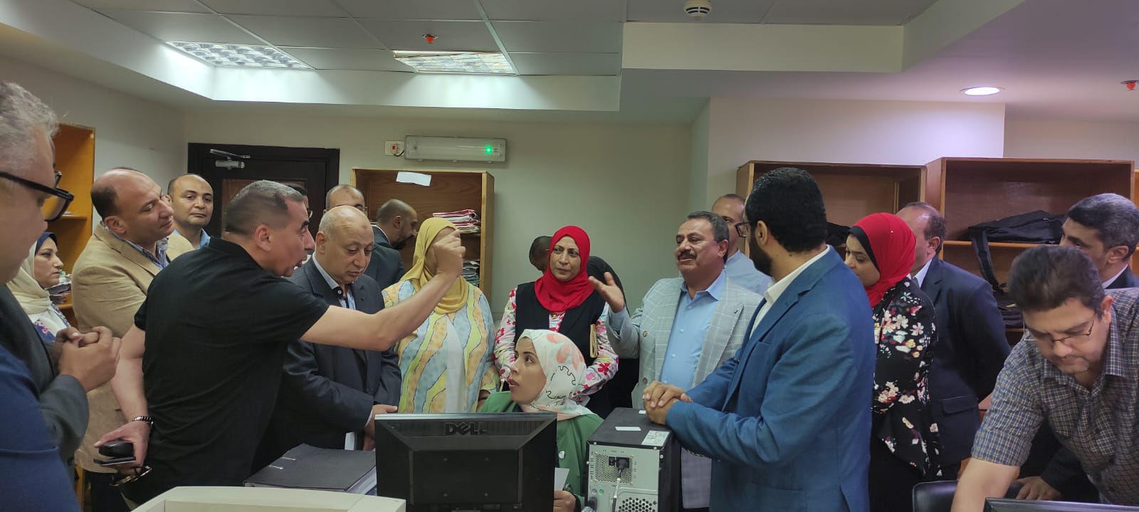 جولة تفقدية لمركز كبار القاهرة ثان ومركز المعلومات والتوثيق بالسادس من أكتوبر