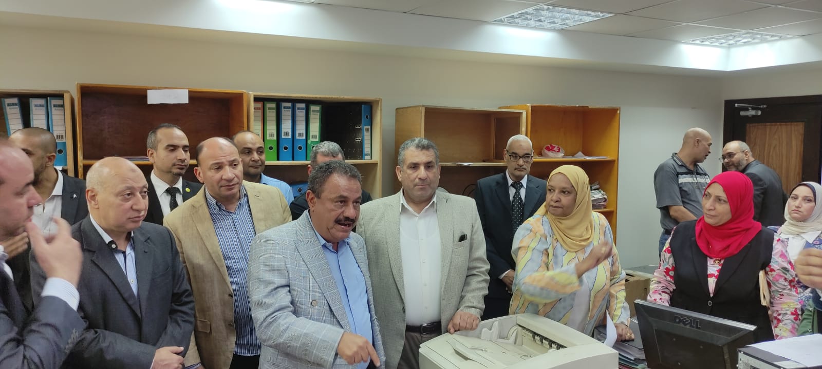 جولة تفقدية لمركز كبار القاهرة ثان ومركز المعلومات والتوثيق بالسادس من أكتوبر