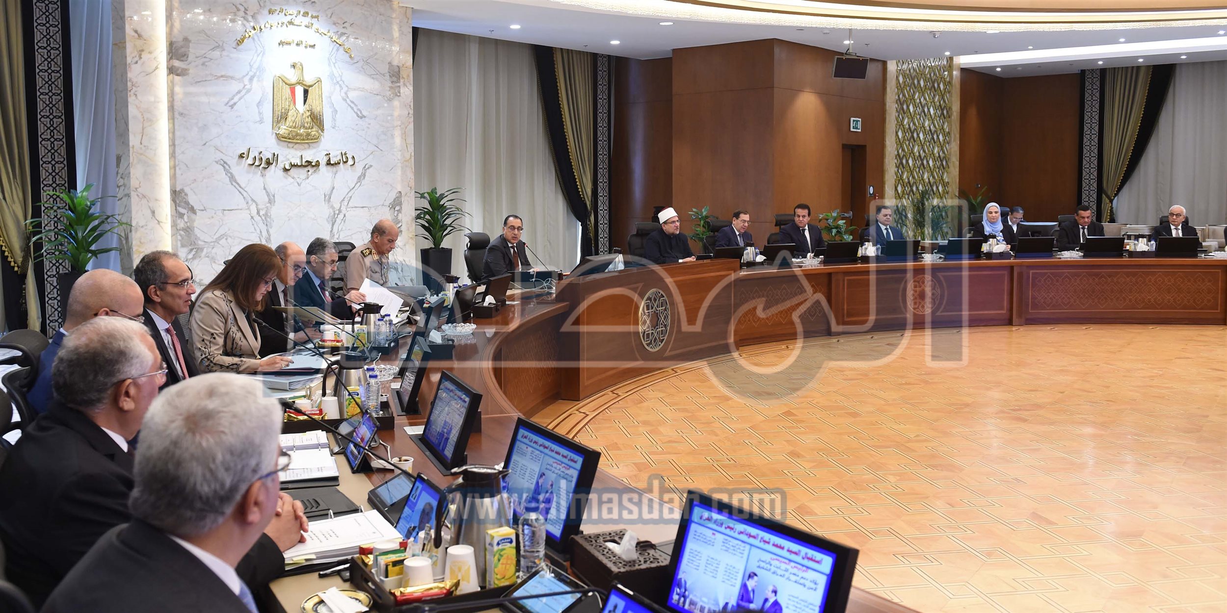 اجتماع مجلس الوزراء بالعاصمة الإدارية الجديدة