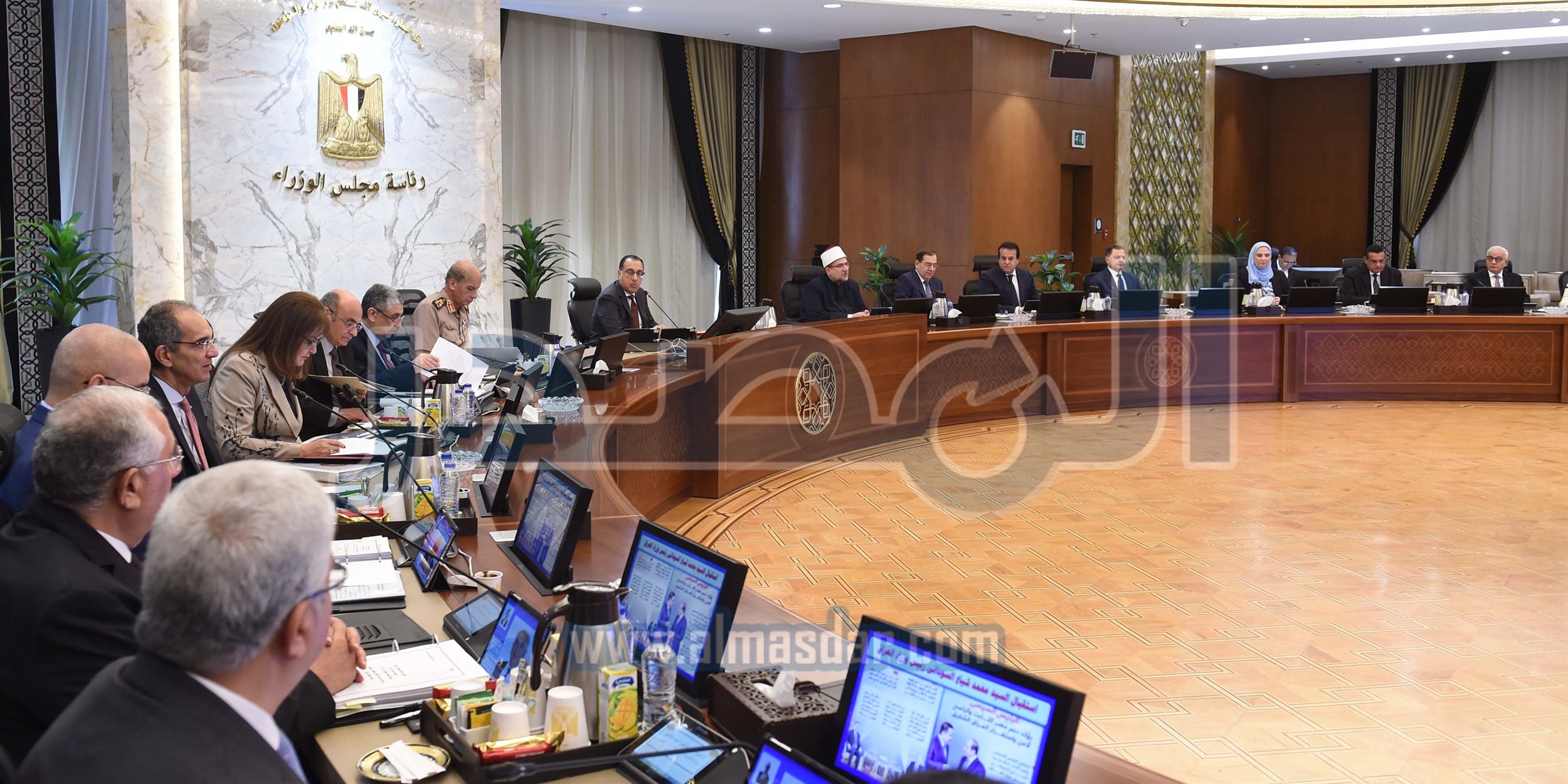 اجتماع مجلس الوزراء بالعاصمة الإدارية الجديدة