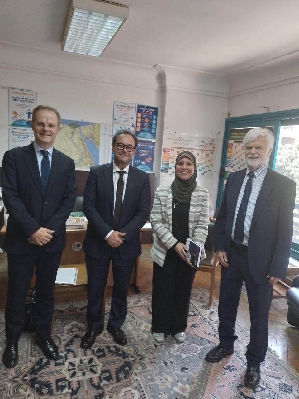زيارة مرشح رئيس الهيئة الحكومية الدولية المعنية بتغير المناخ لمصر