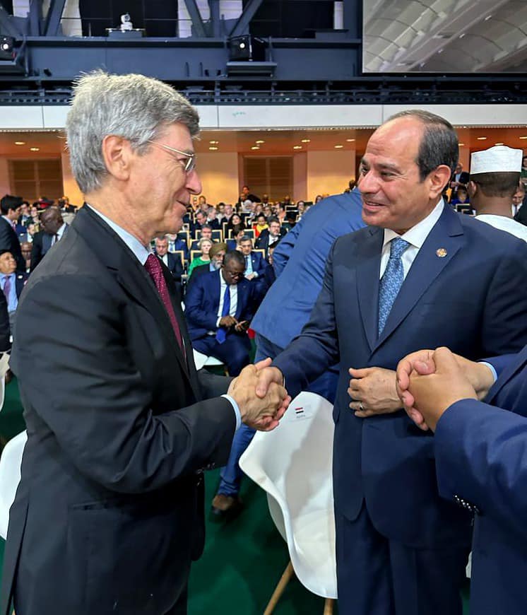 الرئيس السيسي يلتقى البروفيسور جيفري ساكس خبير الاقتصاد الدولي