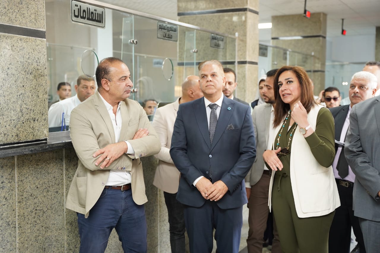 نائب وزيرة التخطيط يفتتح المركز التكنولوجي بمدينة بدر