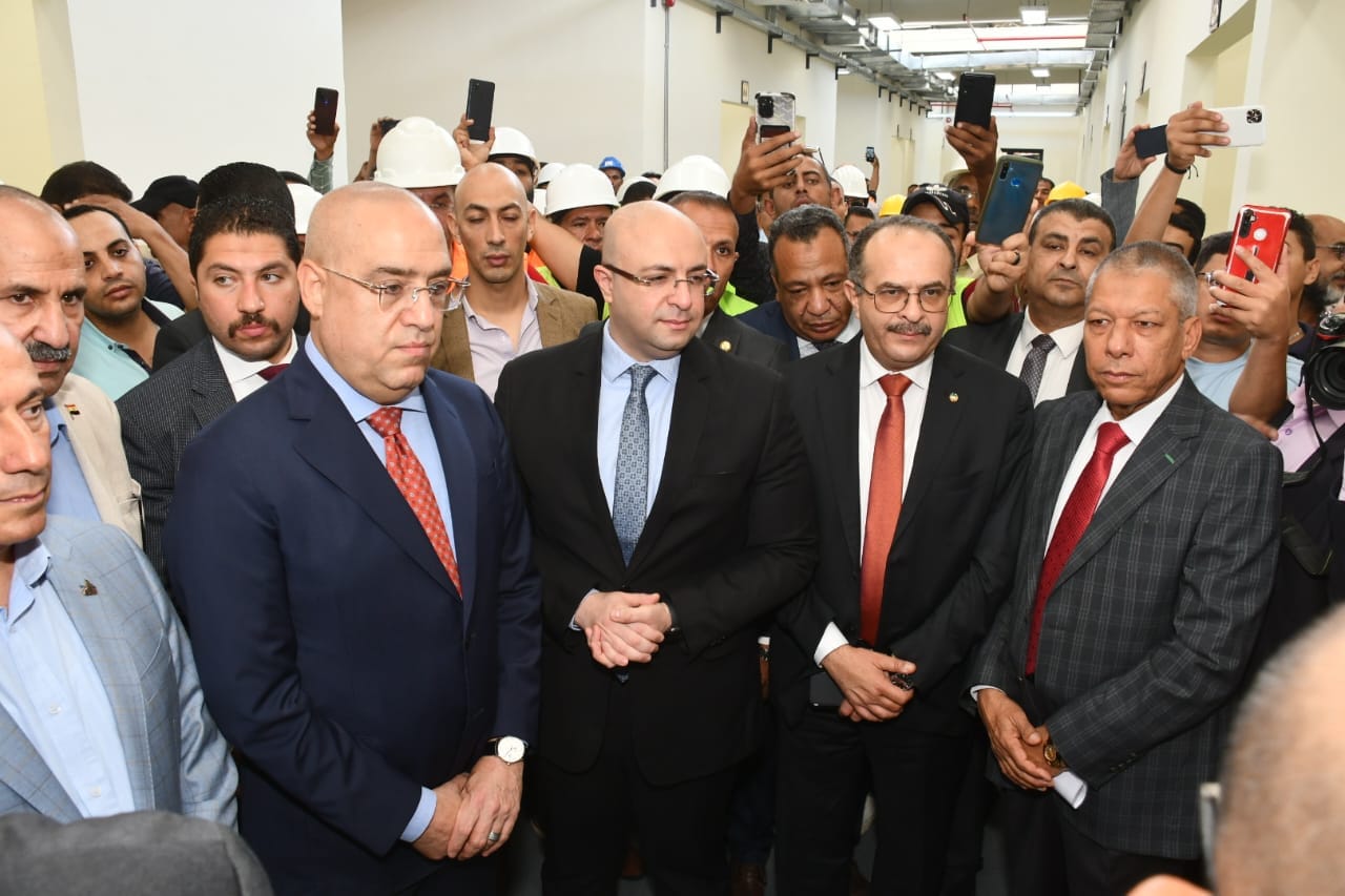 افتتاح مشروع إعادة إنشاء معرض شباب مصر بمحافظة بنى سويف