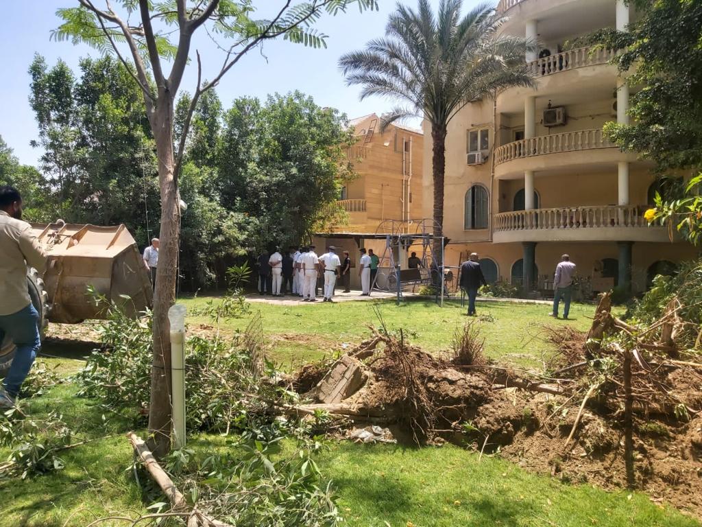 إزالة تعديات على أراضٍ وأصول للشركات