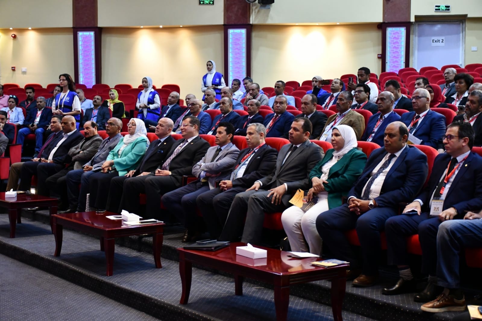 افتتاح الملتقي الاول للموارد البشرية