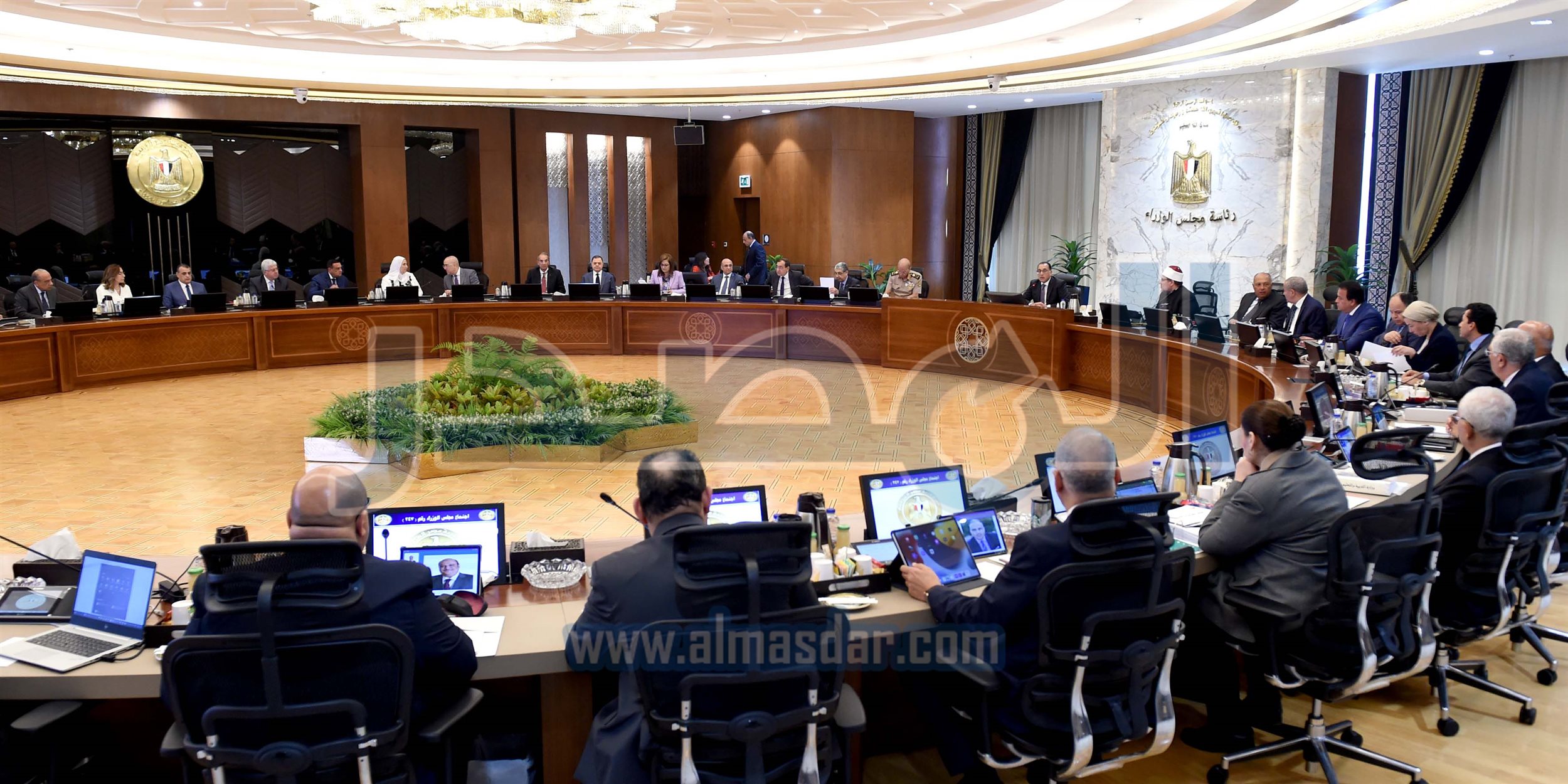 اجتماع مجلس الوزراء بالعاصمة الإدارية الجديدة