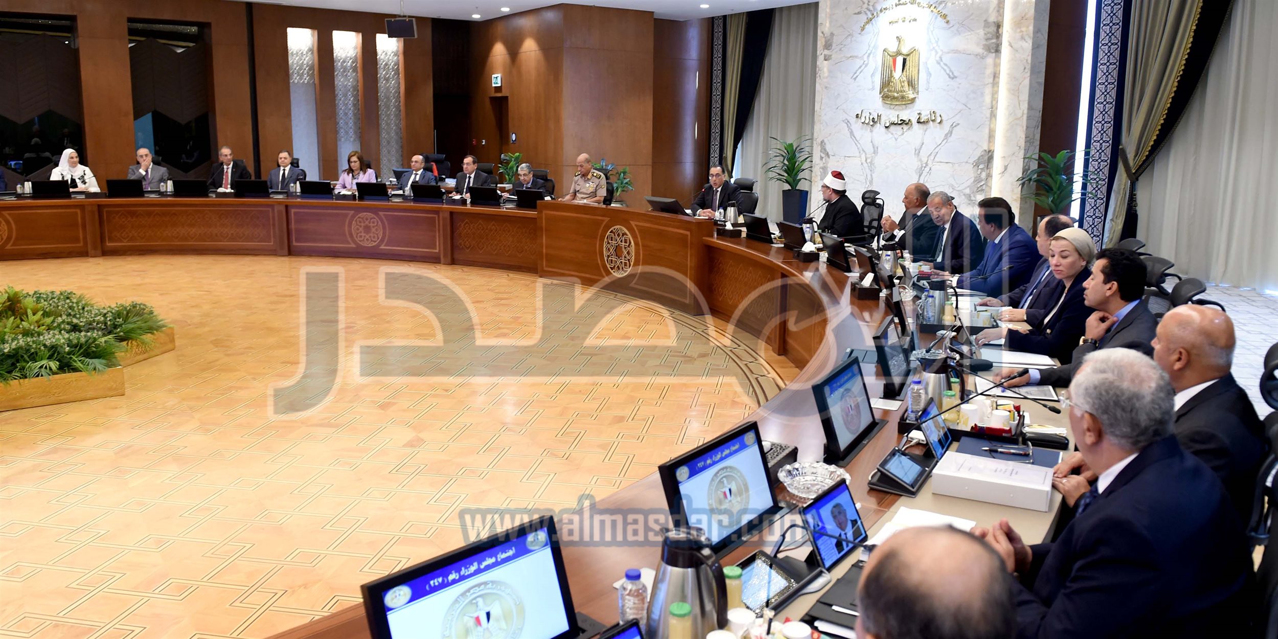 اجتماع مجلس الوزراء بالعاصمة الإدارية الجديدة