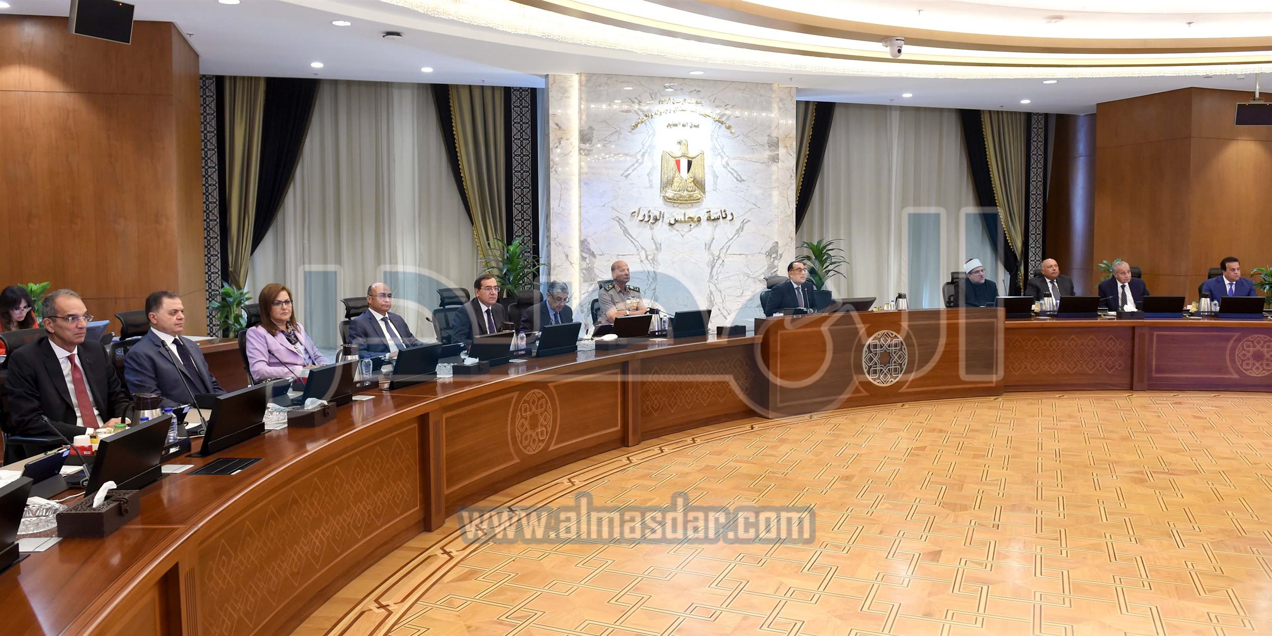 اجتماع مجلس الوزراء بالعاصمة الإدارية الجديدة
