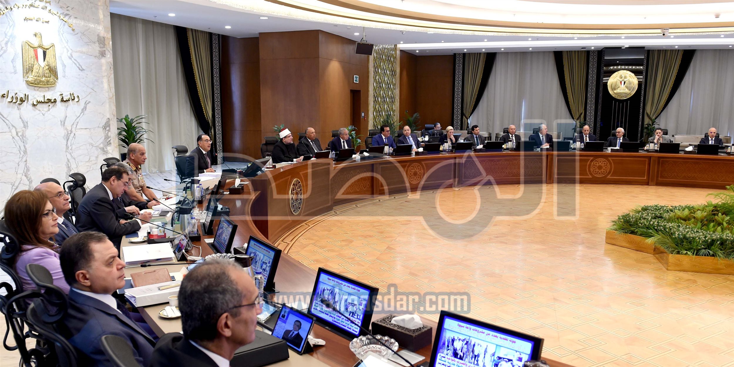 اجتماع مجلس الوزراء بالعاصمة الإدارية الجديدة