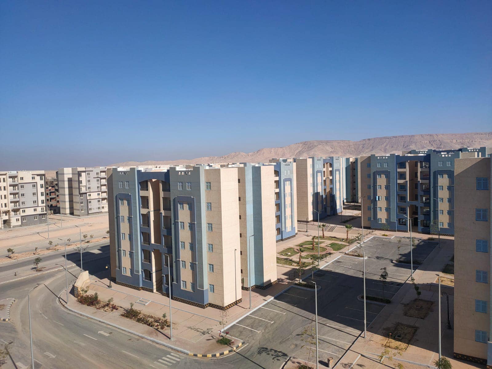 مشروعات مدينة غرب قنا