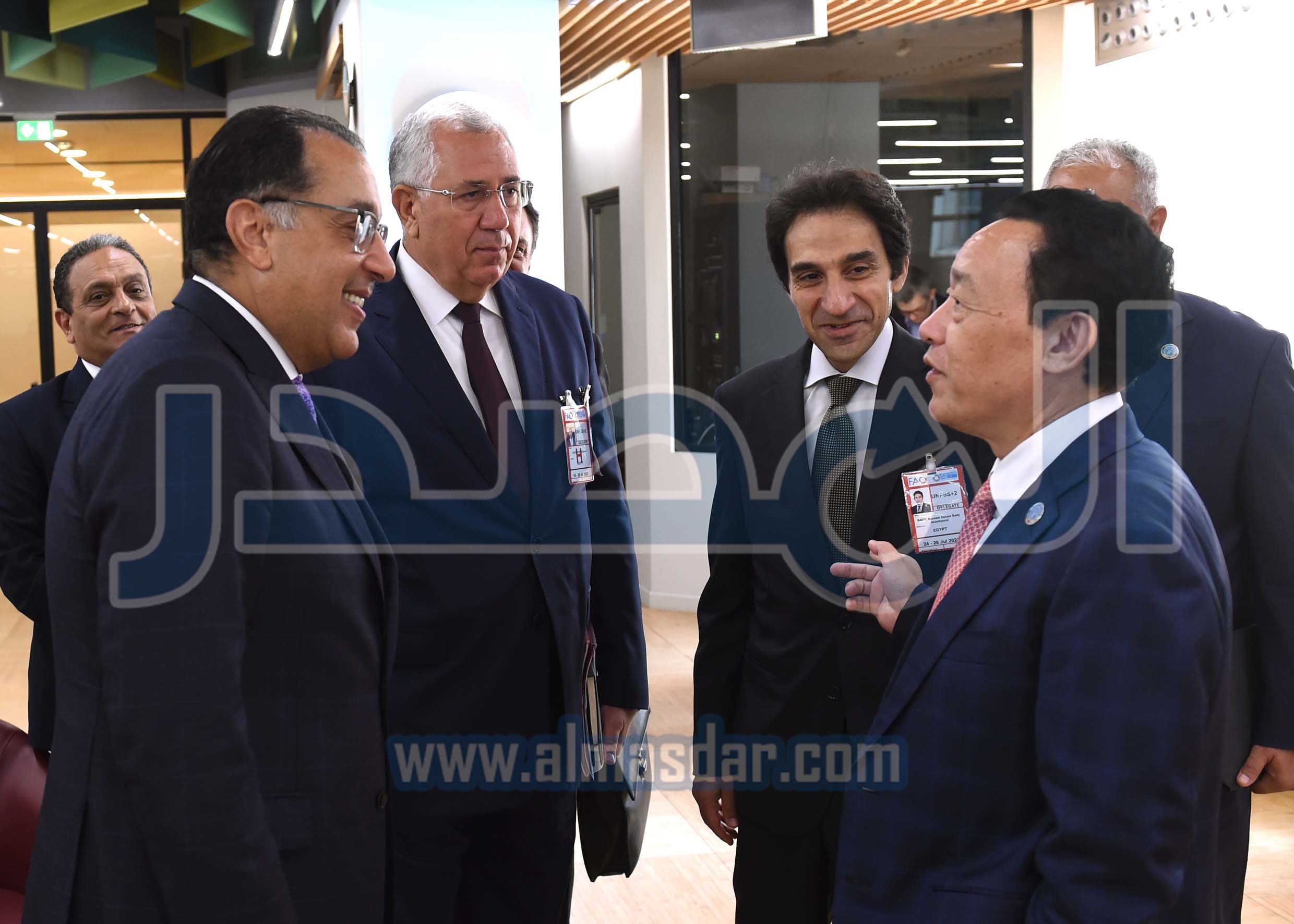 مدبولى يلتقى المدير العام لمنظمة الأغذية والزراعة �الفاو�