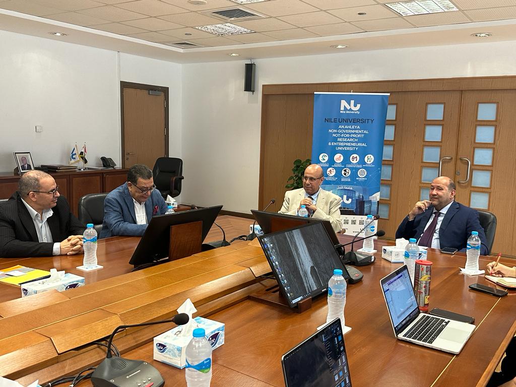 المبادرة الوطنية تبحث سبل التعاون المشترك مع جامعة النيل
